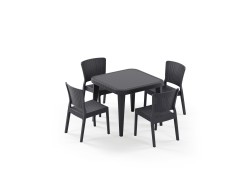 Masa Takımı Osaka 90x90 & Antares | 4 Kişilik