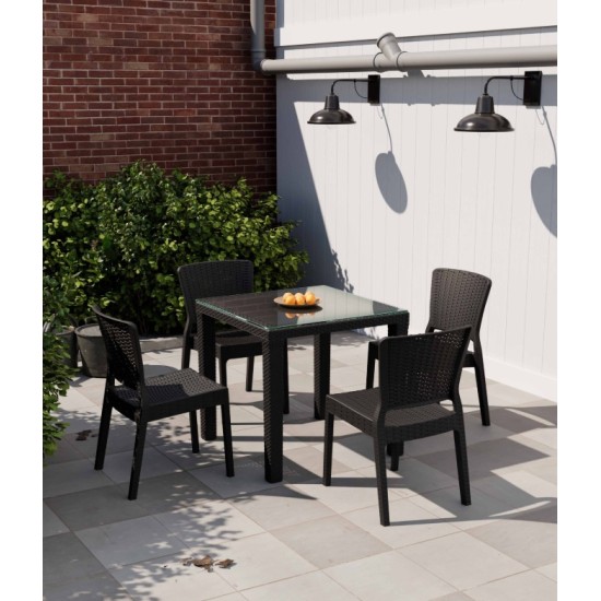 Antares Masa 80×80 Kare | Camlı