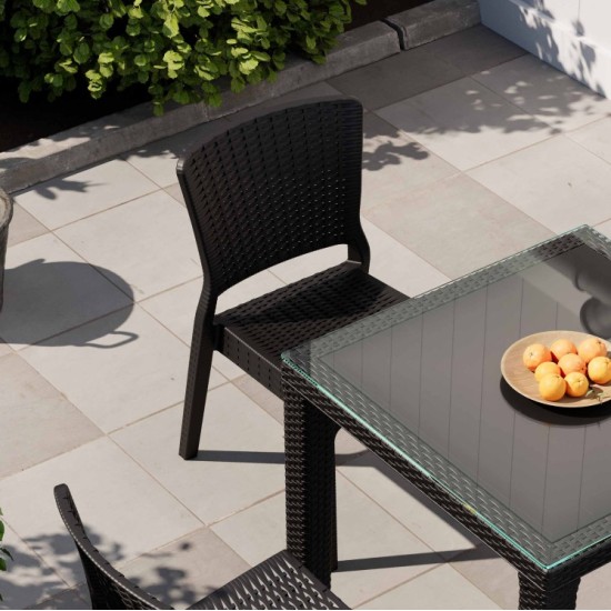 Antares Masa 80×80 Kare | Camlı