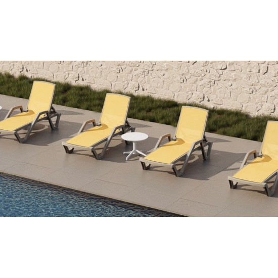 Mare Kolçaklı Şezlong