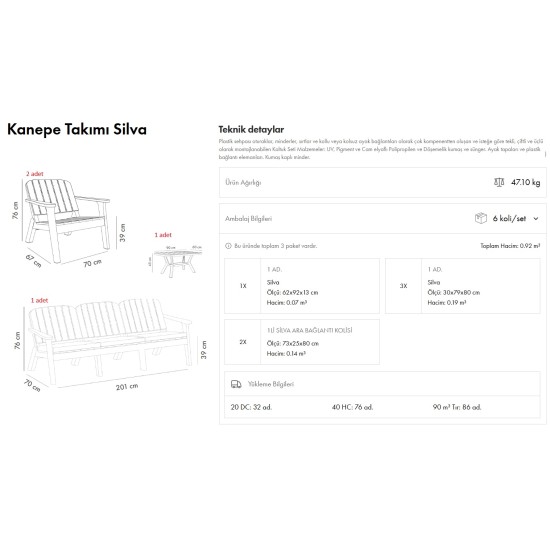 Silva Kanepe Takımı 3+2+1