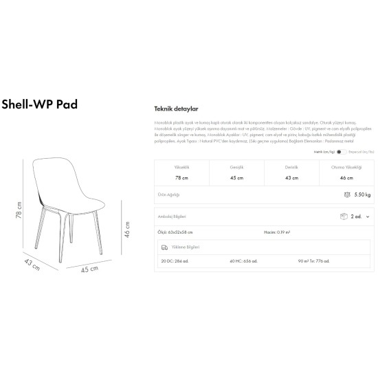 Shell-WP Pad